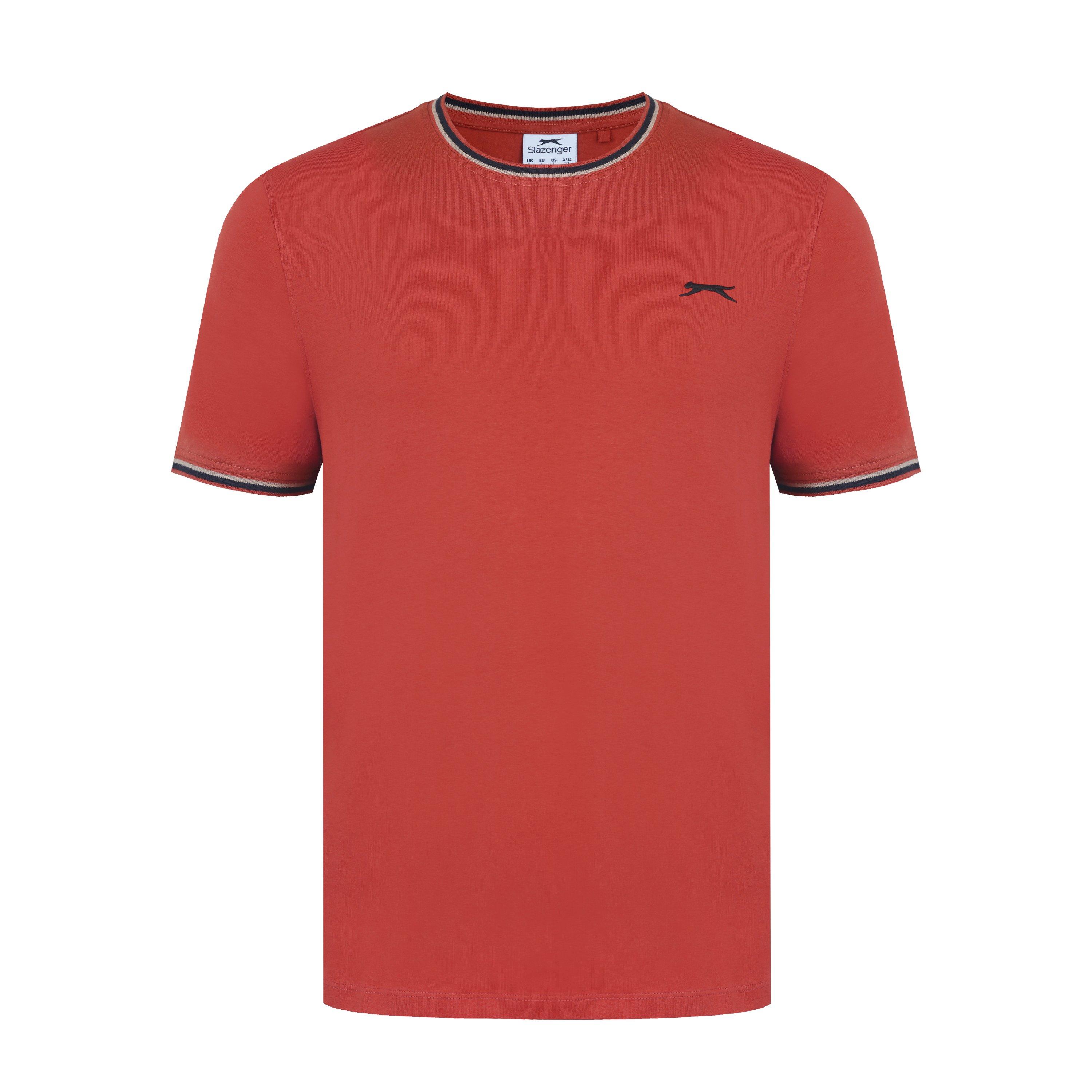 Slazenger Tipped T Shirt Mens