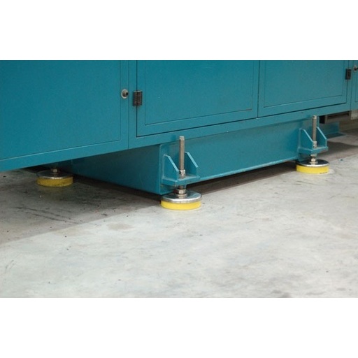 Pieds anti-vibration pour machines industrielles - Inoxydable
