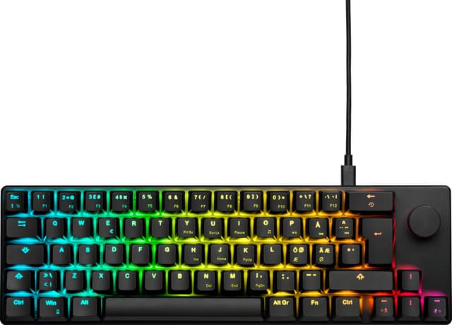 JLT Loop kompakt mekanisk RGB gaming-tastatur (sort)