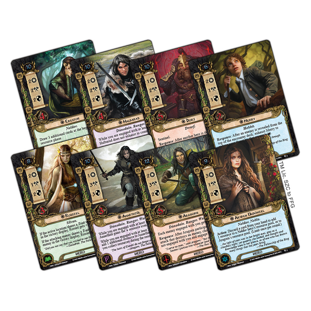 Lord of the Rings LCG - Angmar Awakened Hero Expansion
