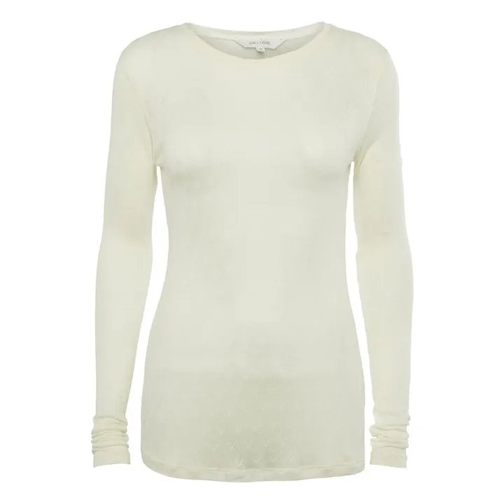 GAI+LISVA T-Shirt Fermi | Blanc cassé