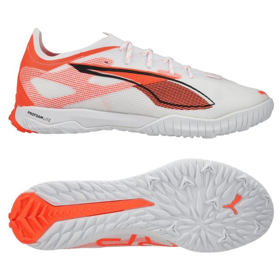 PUMA Ultra 5 Pro Cage TT Unlimited - Blanc/Noir/Glowing Red