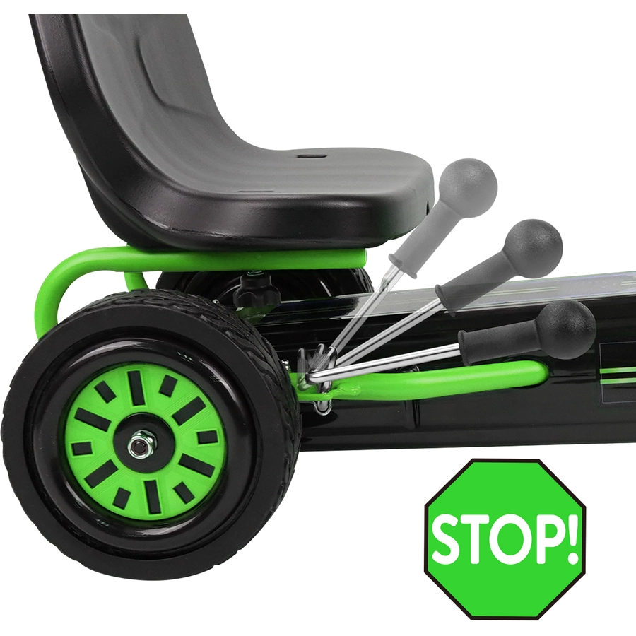509 Crew  Rocket Kids Go-Kart Green