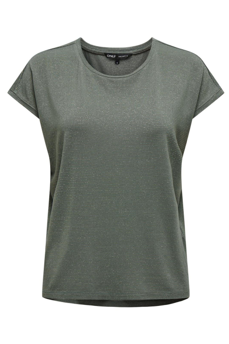 Only groene dames t-shirt