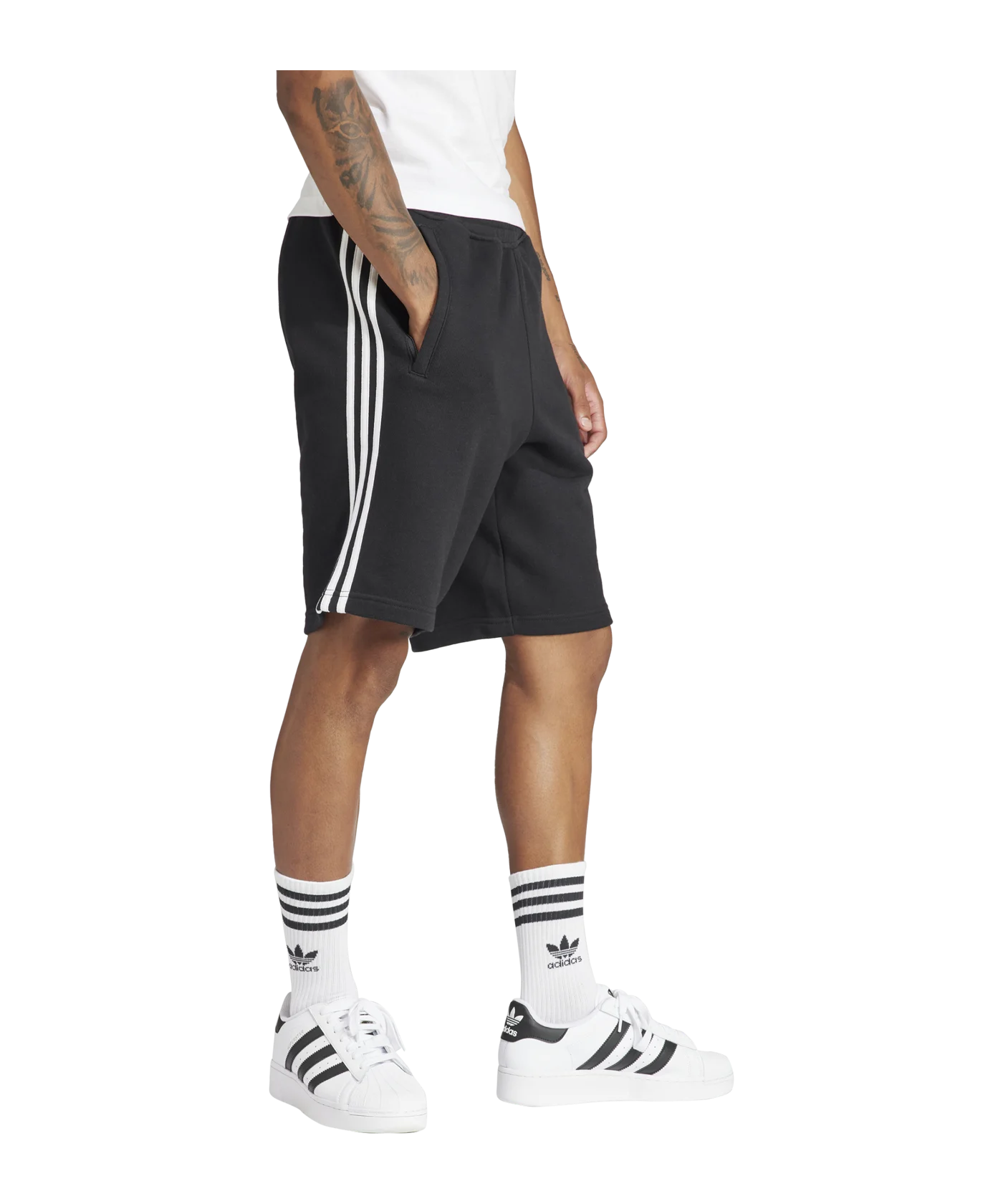 adidas Originals Adicolor 3-Stripes Short Schwarz
