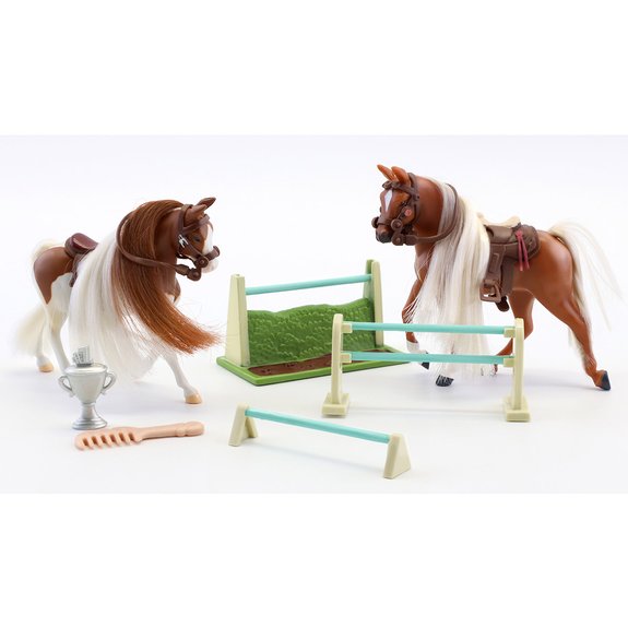 Coffret 2 Figurines Chevaux