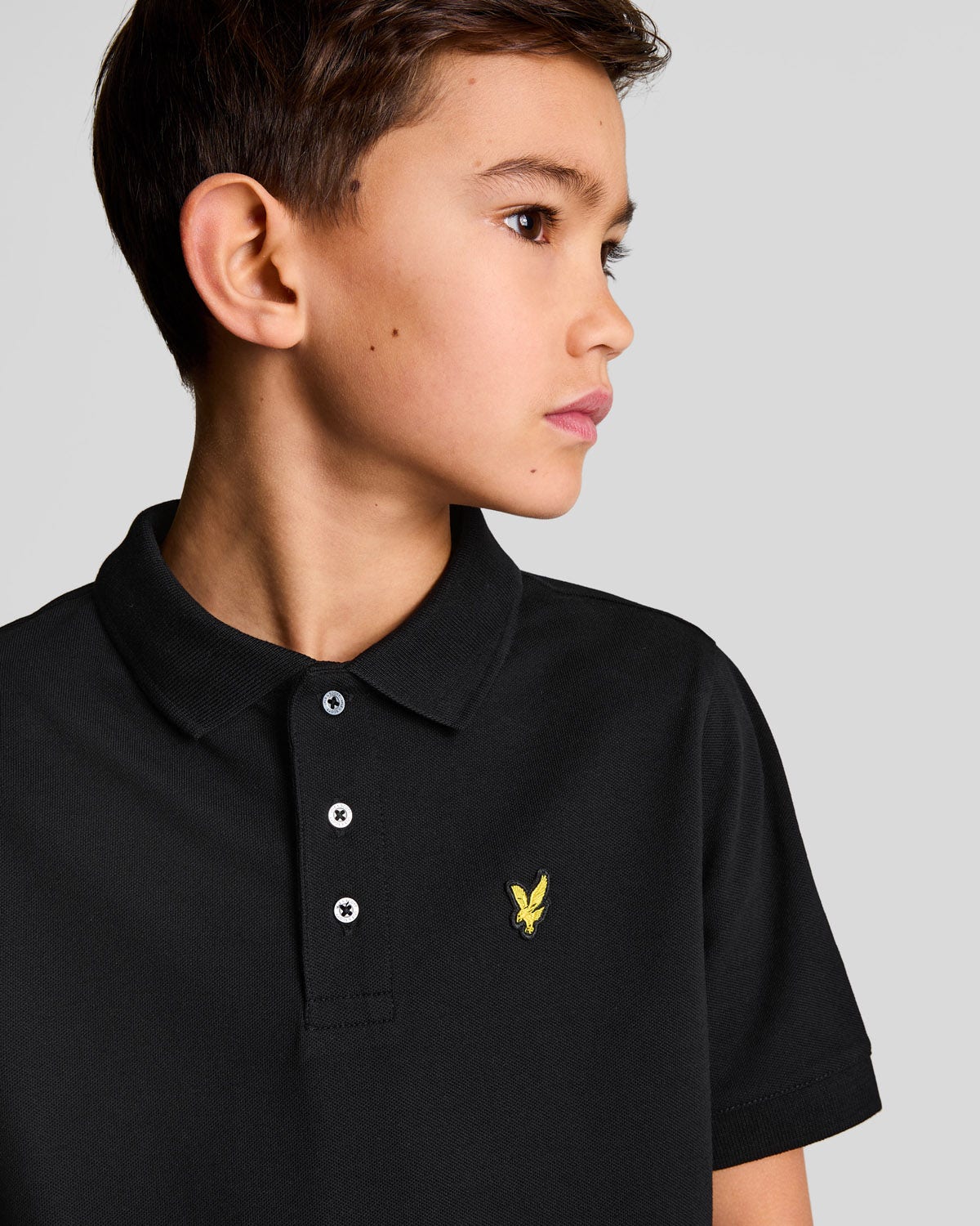Lyle & Scott  Plain Polo Shirt Kids