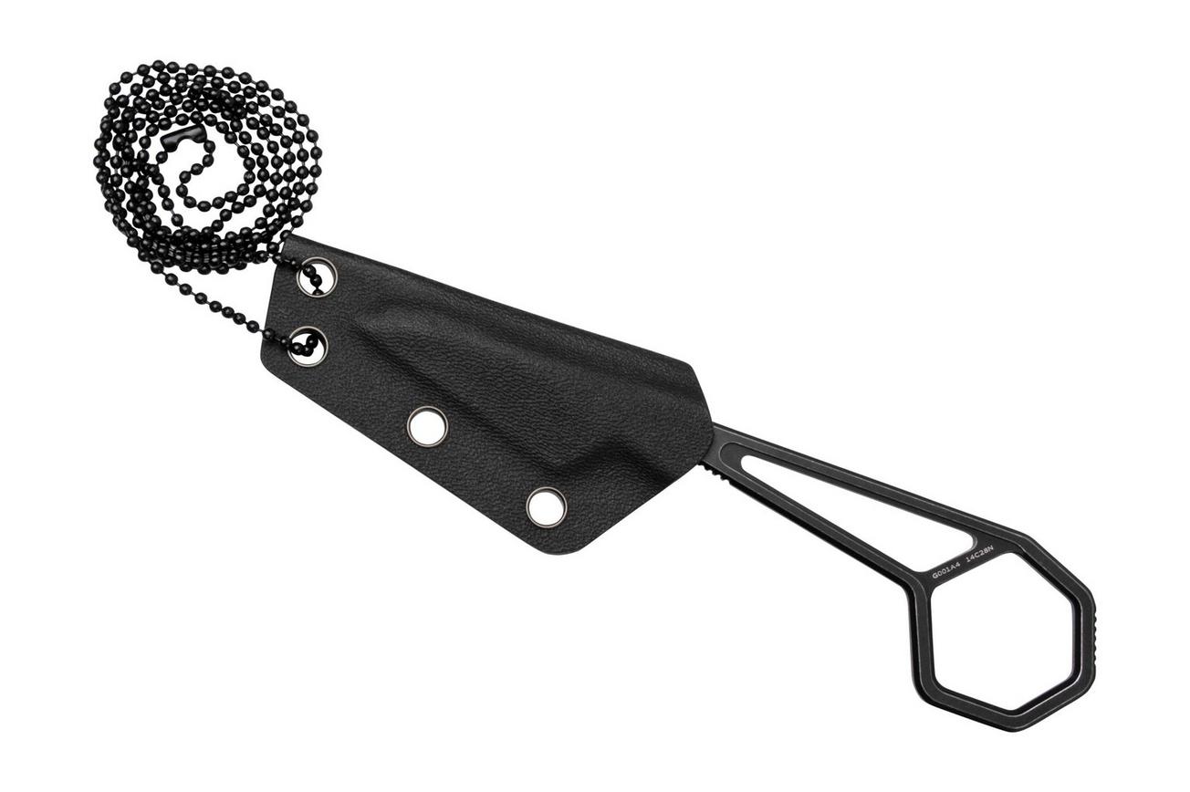 Kansept Hex G0001A4 Black Coating 14C28N, nekmes, Ostap Hel design