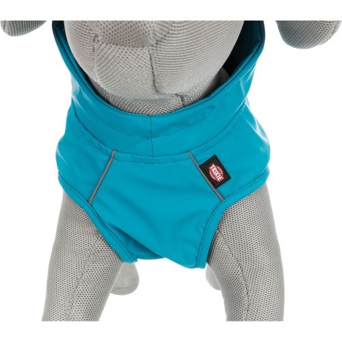 Trixie Vimy, lagarta impermeável turquesa para cães.