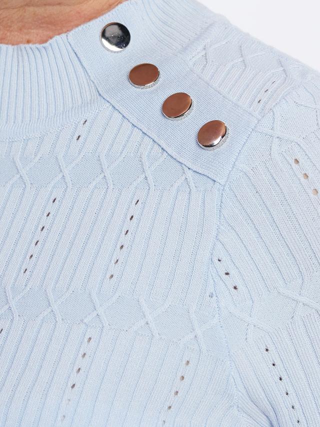 Sommerstrick Pullover halbarm