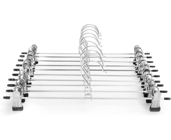INF Kleshenger med klyper for bukse / skjørt, 10-pakning   10-pack