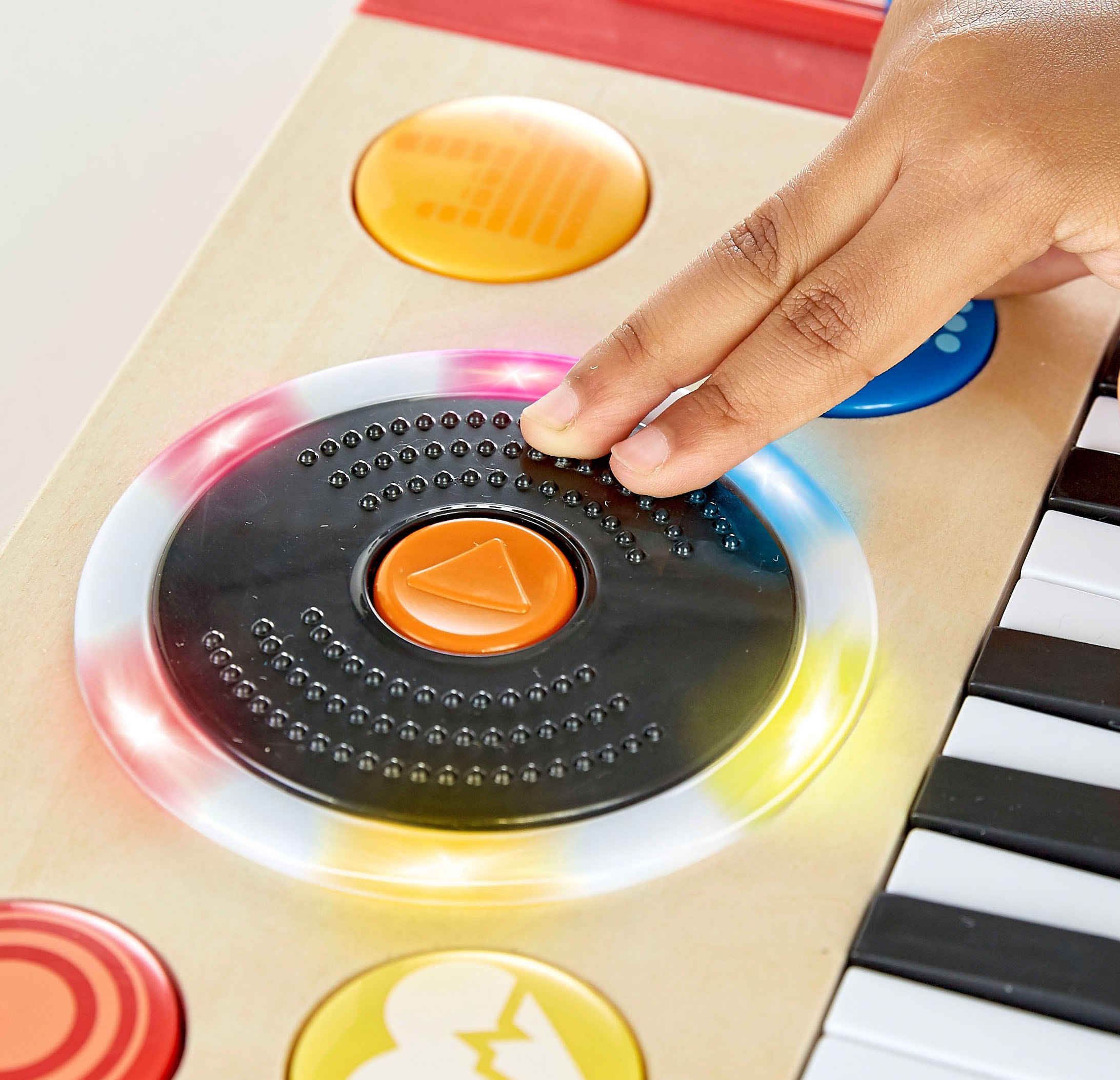 Hape Spielzeug-Musikinstrument »DJ-Mischpult« mit Licht & Sound