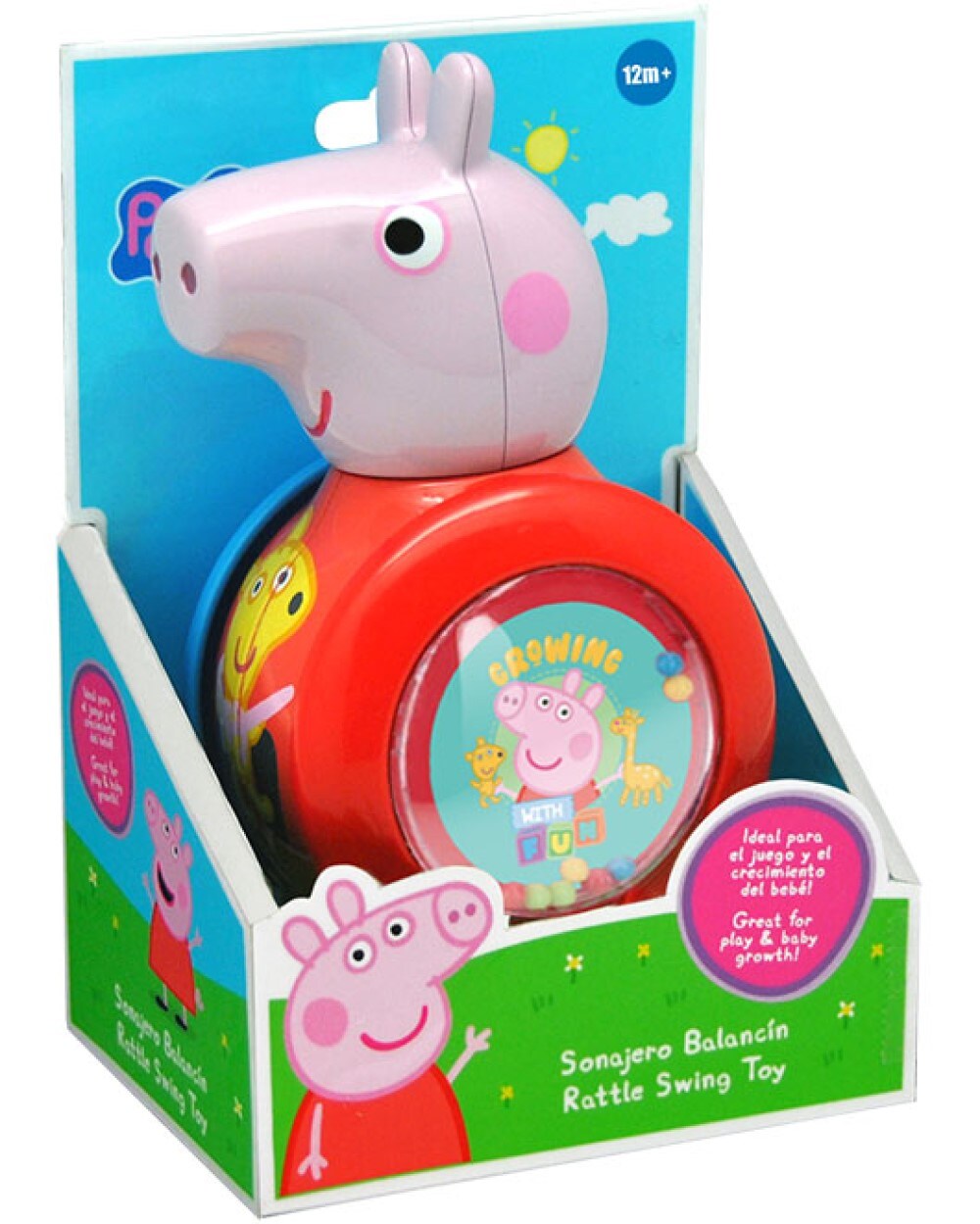 Babyspielzeug Stehauf Peppa Wutz