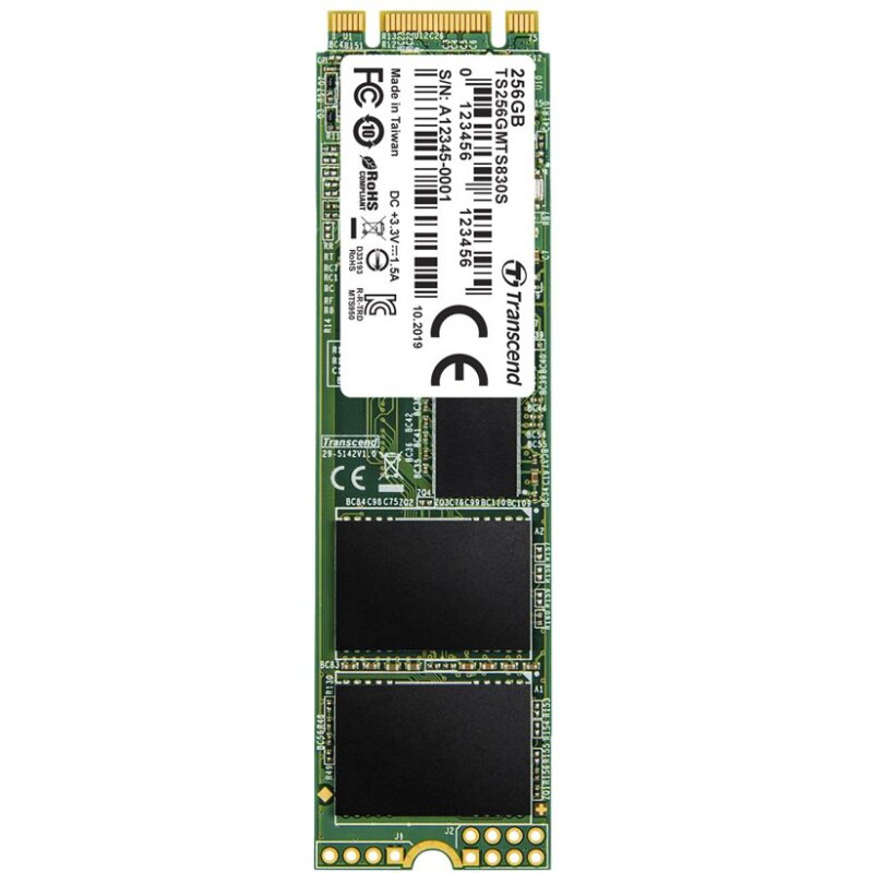 Transcend 830S 256 Go M.2 Série ATA III 3D NAND