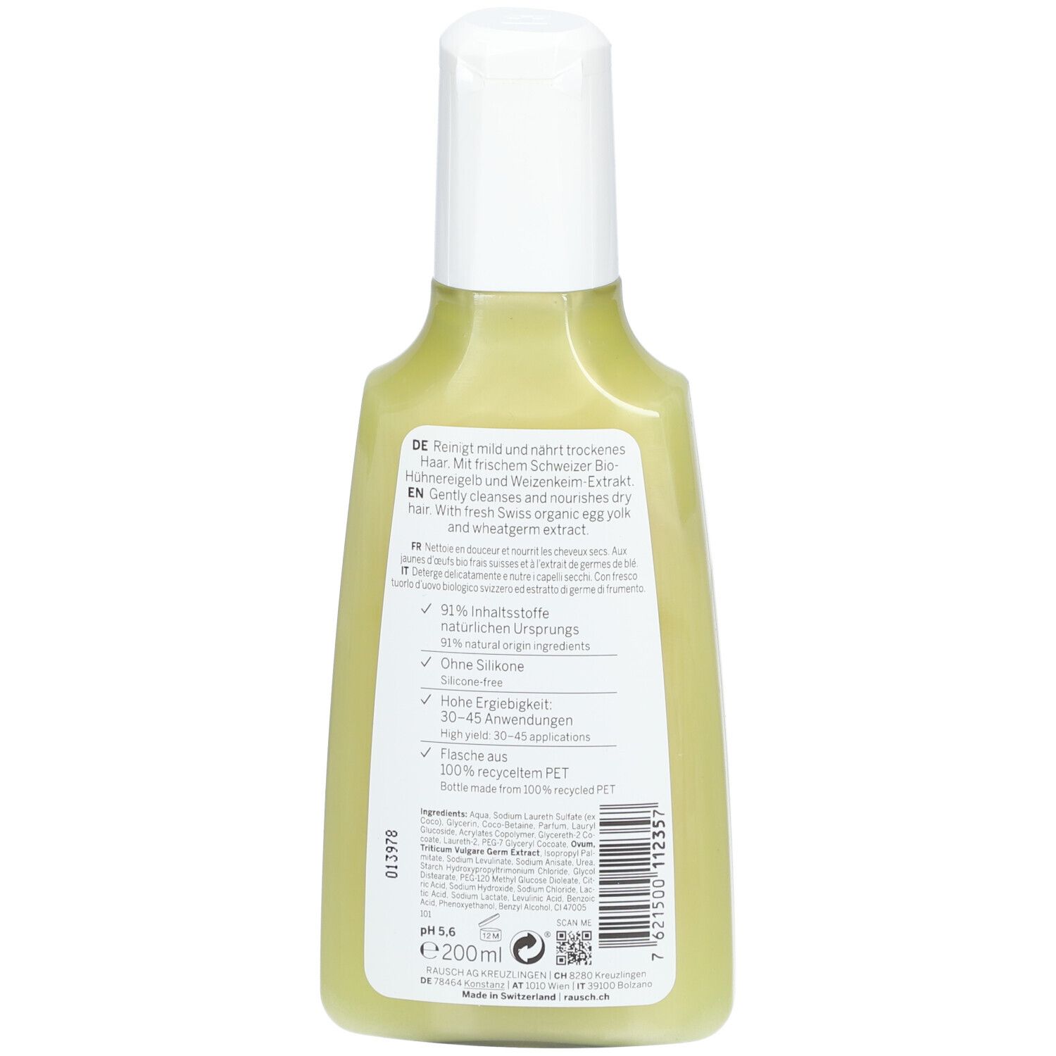 RAUSCH Nähr-Shampoo mit Ei-Öl