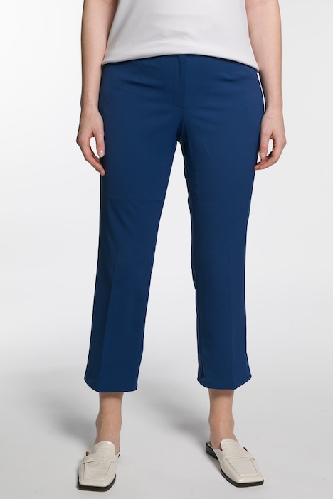 7/8-Bootcut-Hose, schmales Bein, ausgestellter Saum