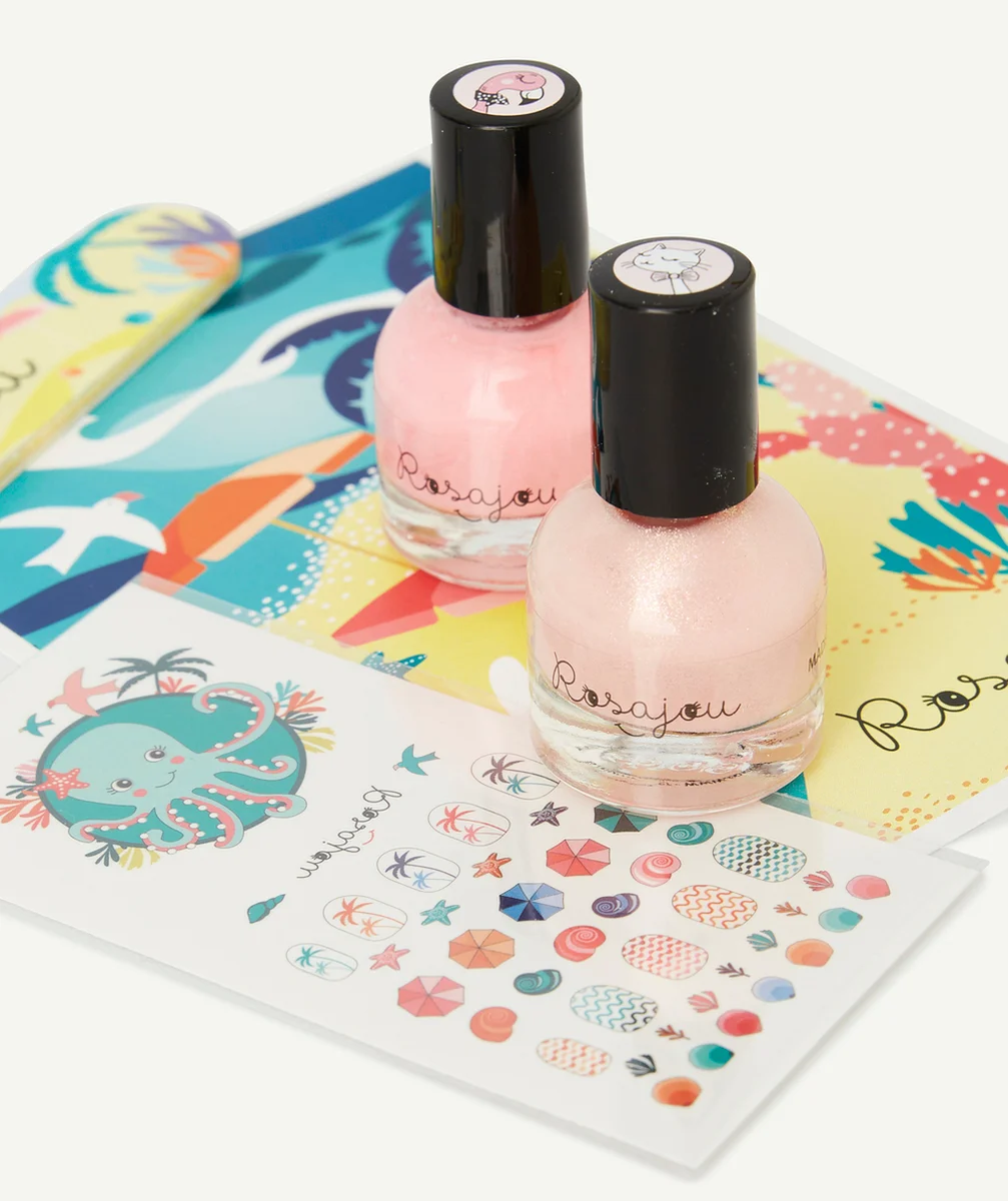 ROSAJOUCOFFRET JOLIS ONGLES FLAMINGO X BALLERINE