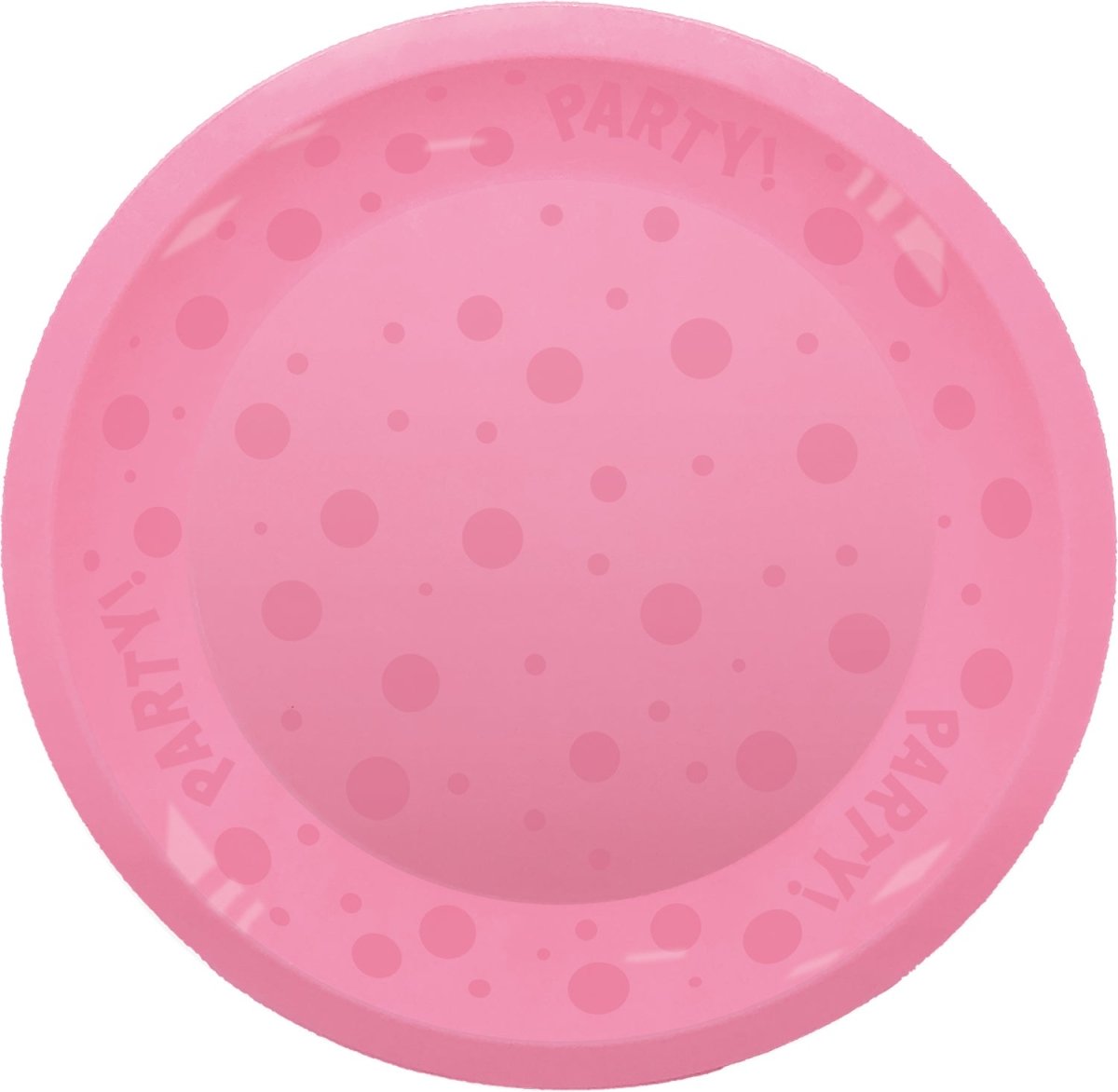 Party Bord Roze 21cm