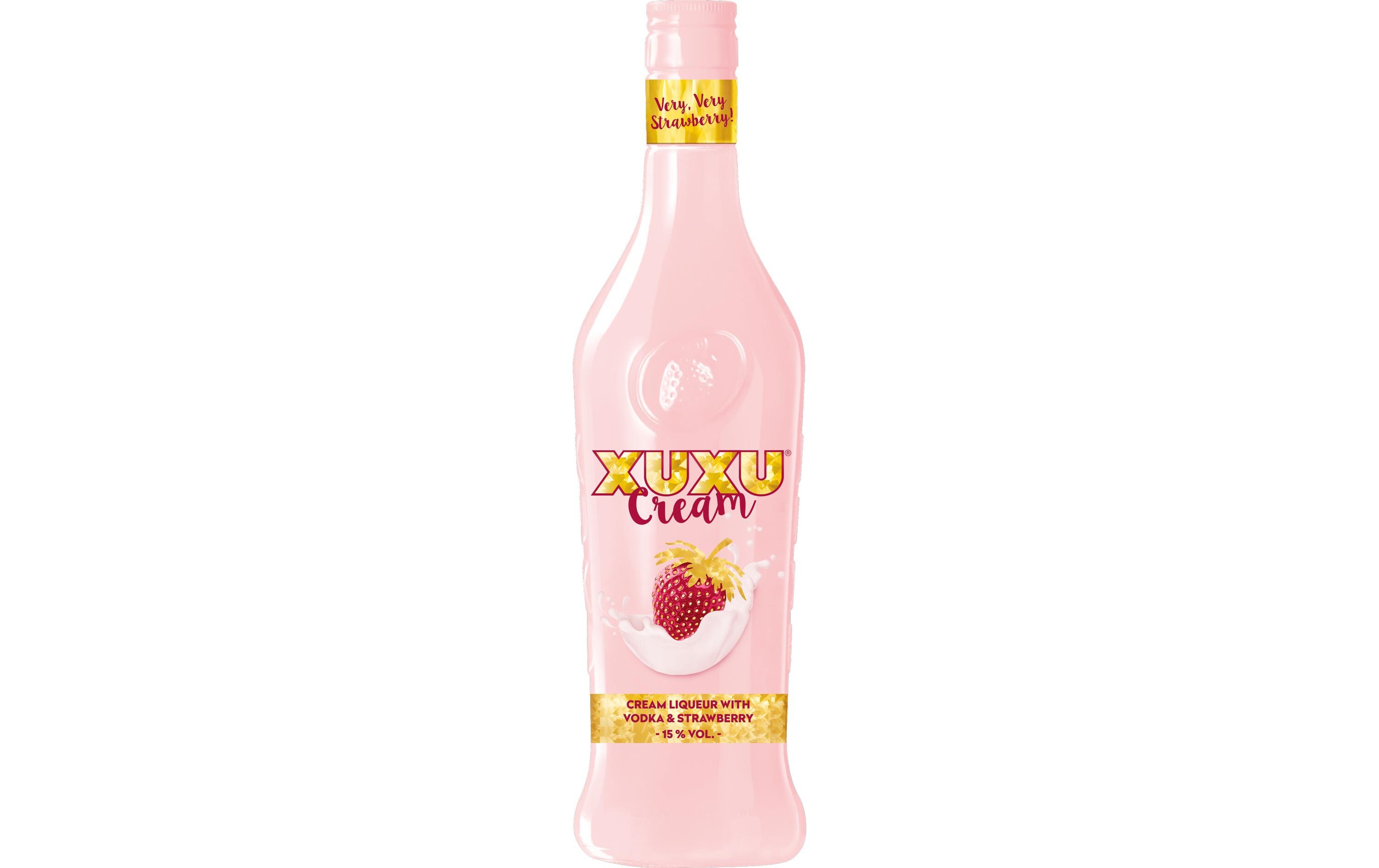 Cream 0.7 lRahmlikör mit Erdbeeraroma