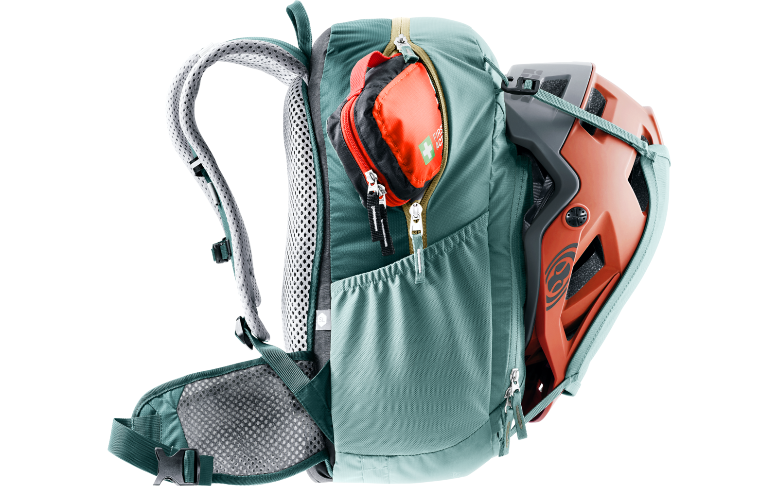Deuter Bike I 18 SL Fahrradrucksack 18 Liter Jade Deepsea