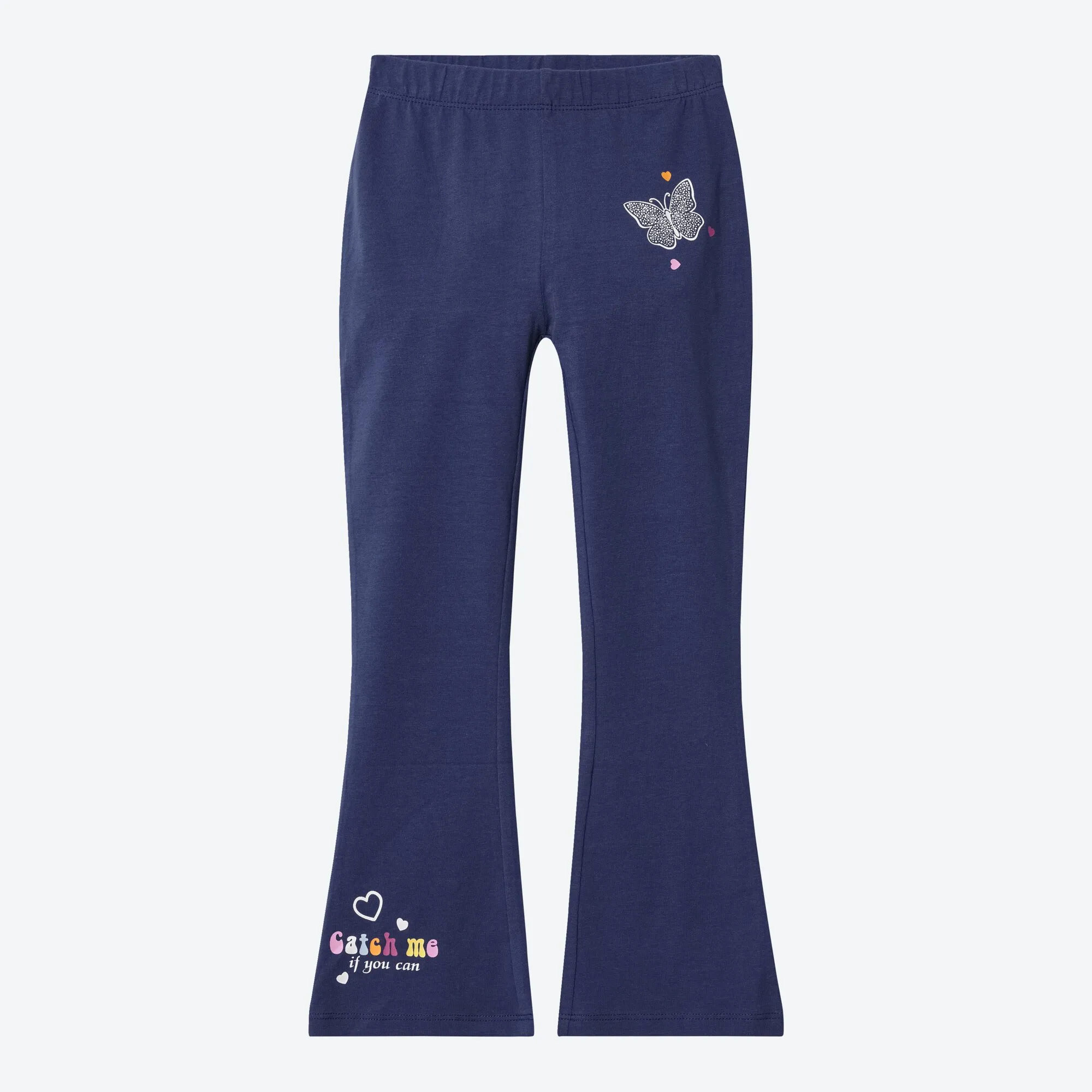 Mädchen-Leggings im Bootcut-Style