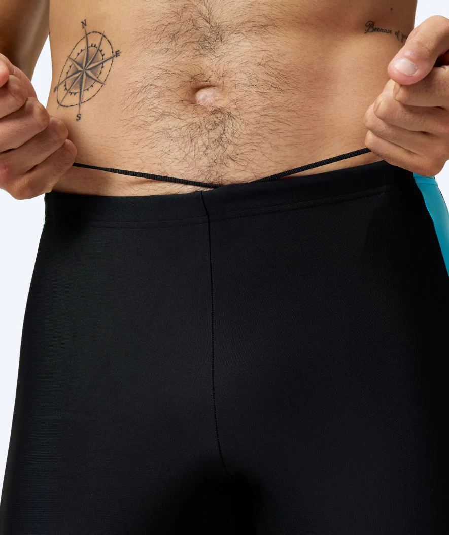 Speedo lange badebukser til mænd - Dive - Sort/lyseblå
