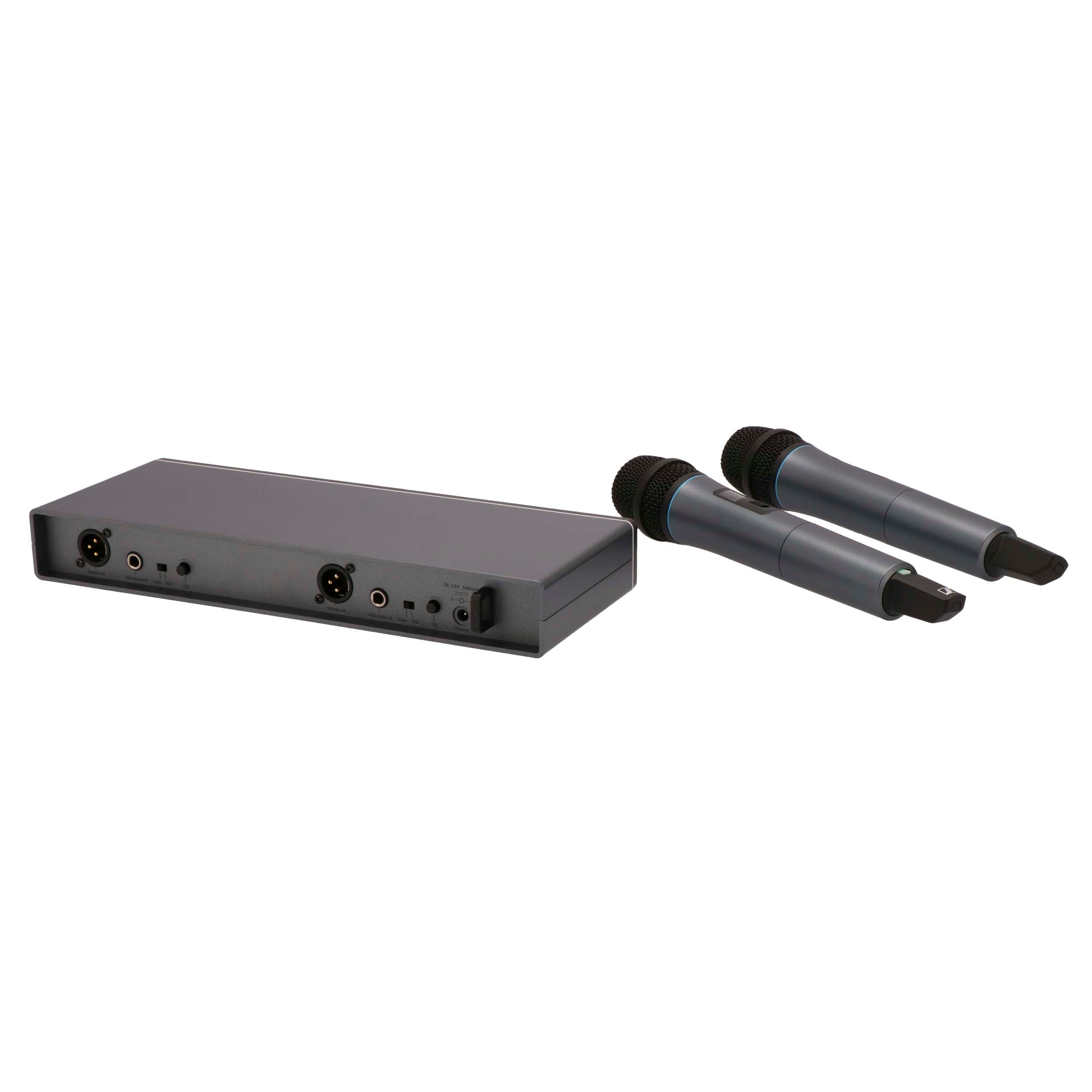 Sennheiser XSW 1-825 DUAL dubbele draadloze set (B: 614-638 MHz)