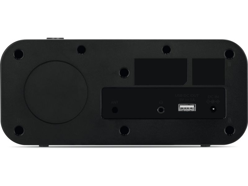 Technisat Radiowecker Viola CR 1 Schwarz DAB /UKW Radiowecker mit Wireless Charging