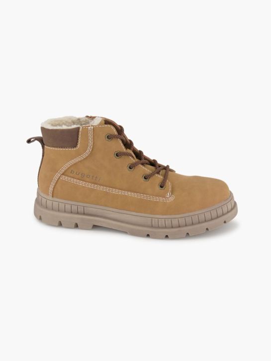 bugatti Schnür-Stiefelette Cognac