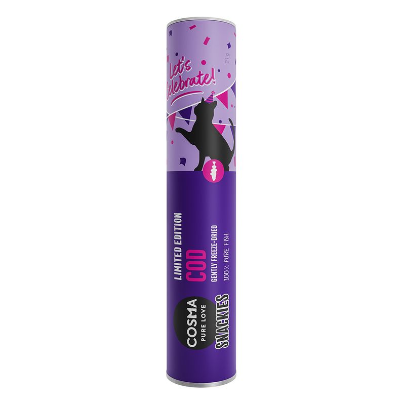 Cosma Snackies édition limitée Let's celebrate