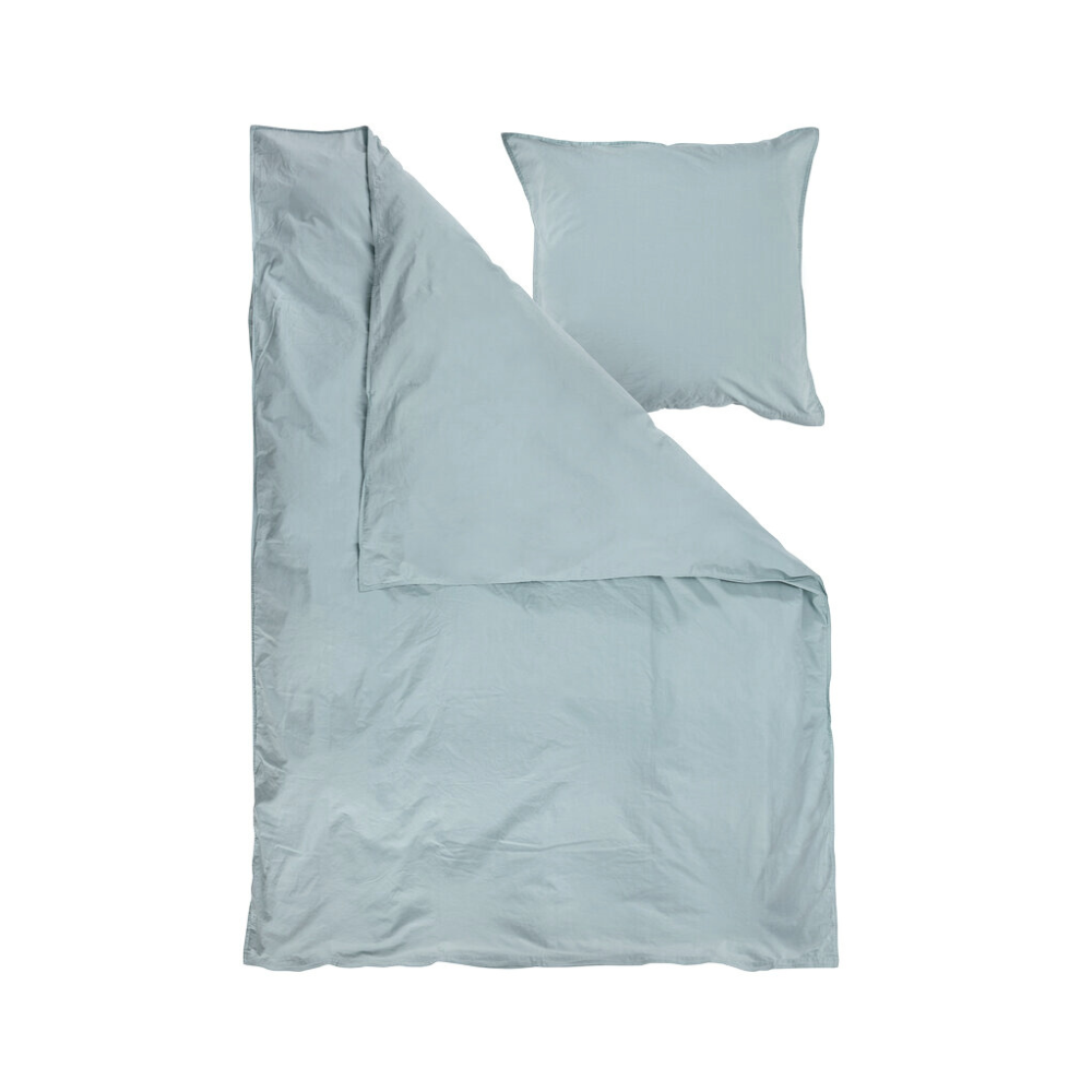 Bahne Interior  Curly Percale sengetøj - Blue Haze