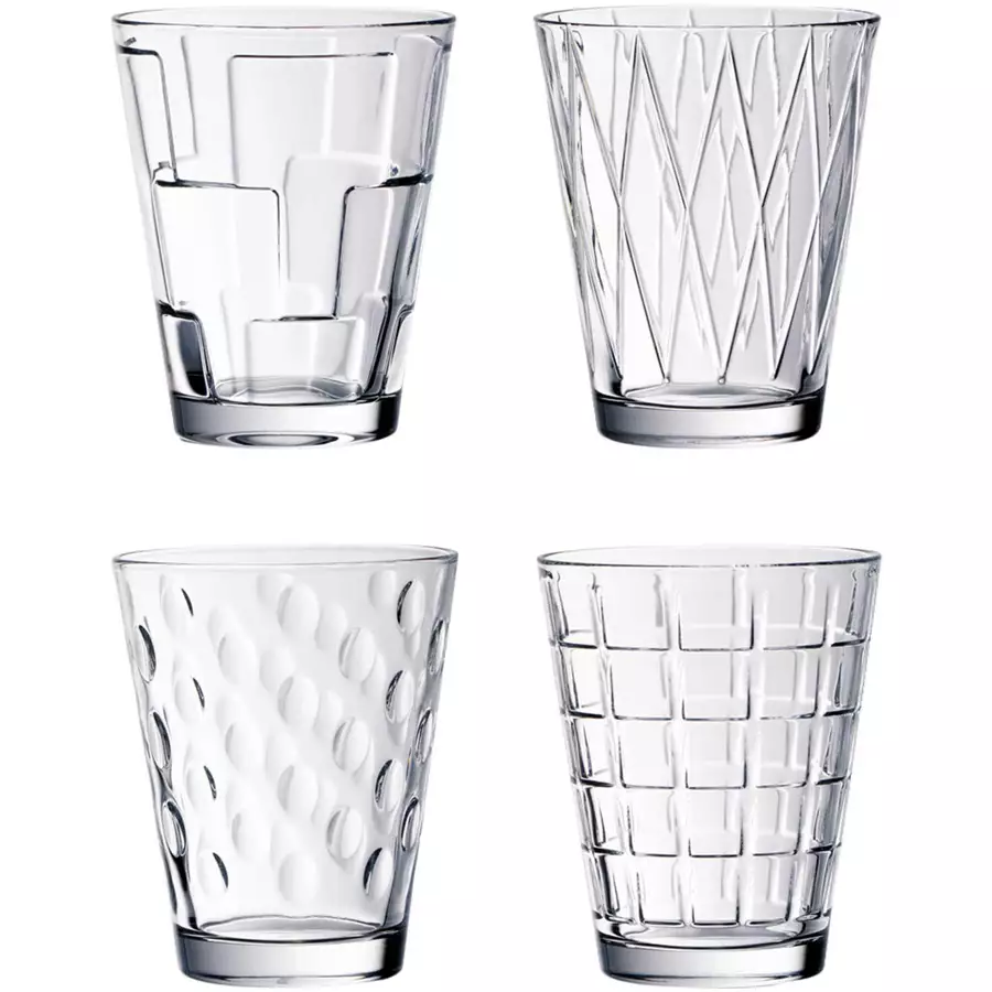 Villeroy & Boch Wassergläser Dressed Up 310 ml 16er Set transparent