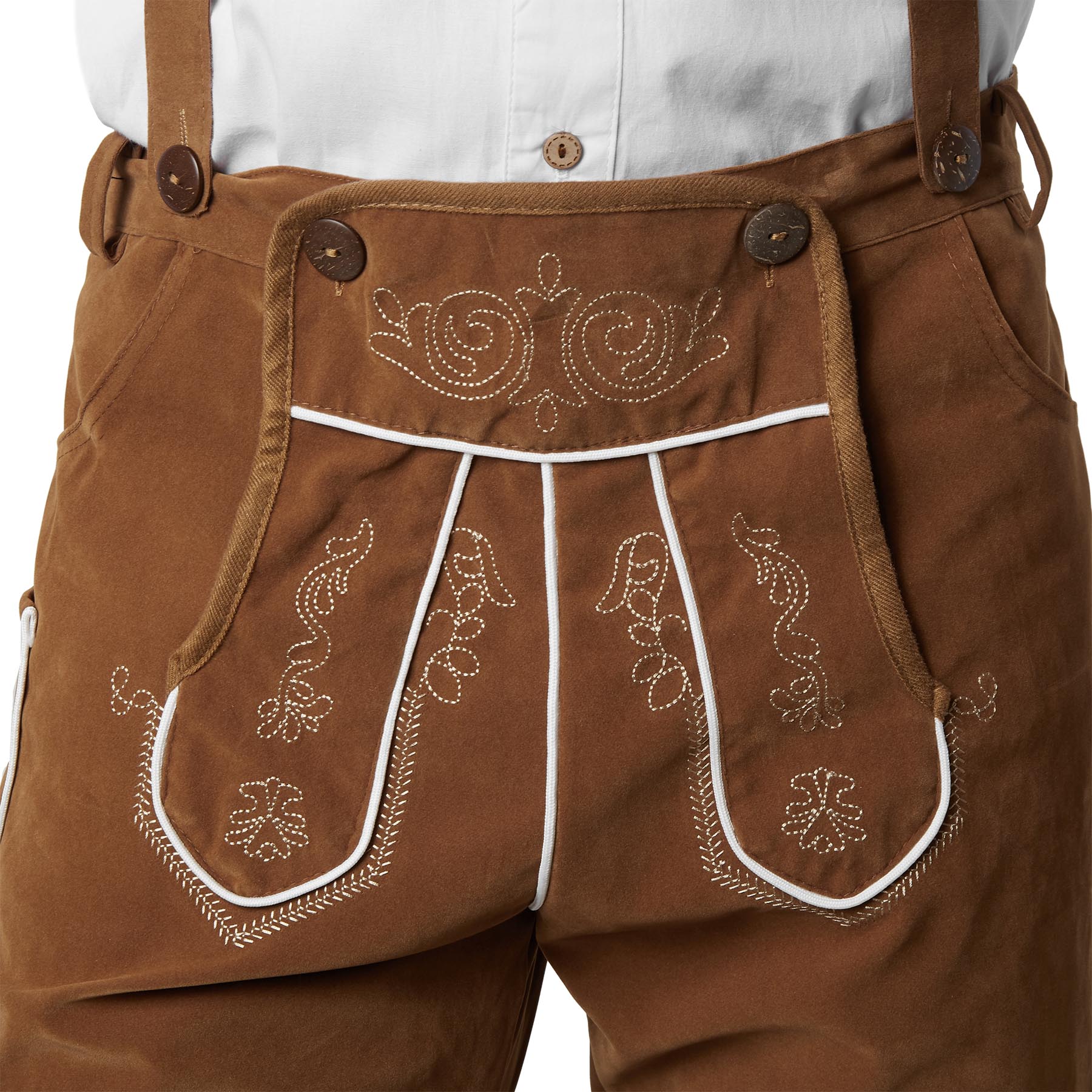tectake® Lederhose Steigerwald