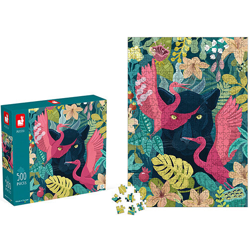 Janod puzzel mysterieuze panter - 500st