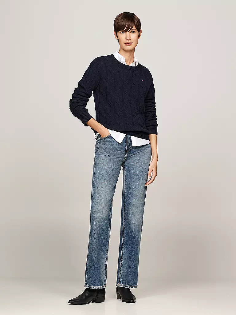 TOMMY HILFIGER Pullover dunkelblau