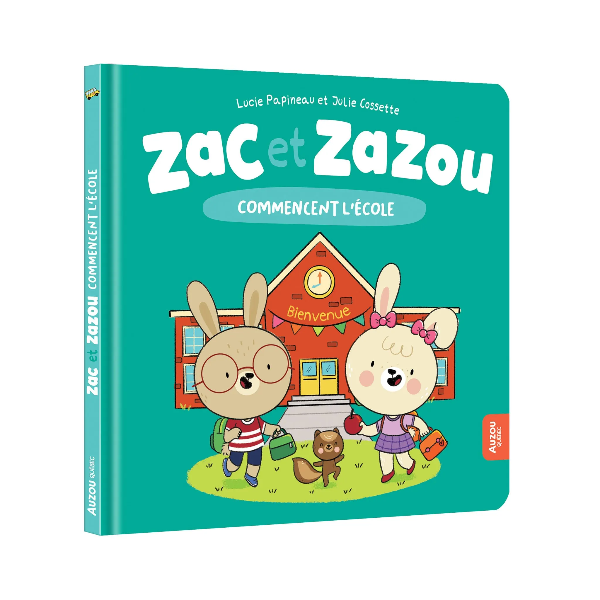 Auzou Zac Et Zazou Commencent L'École