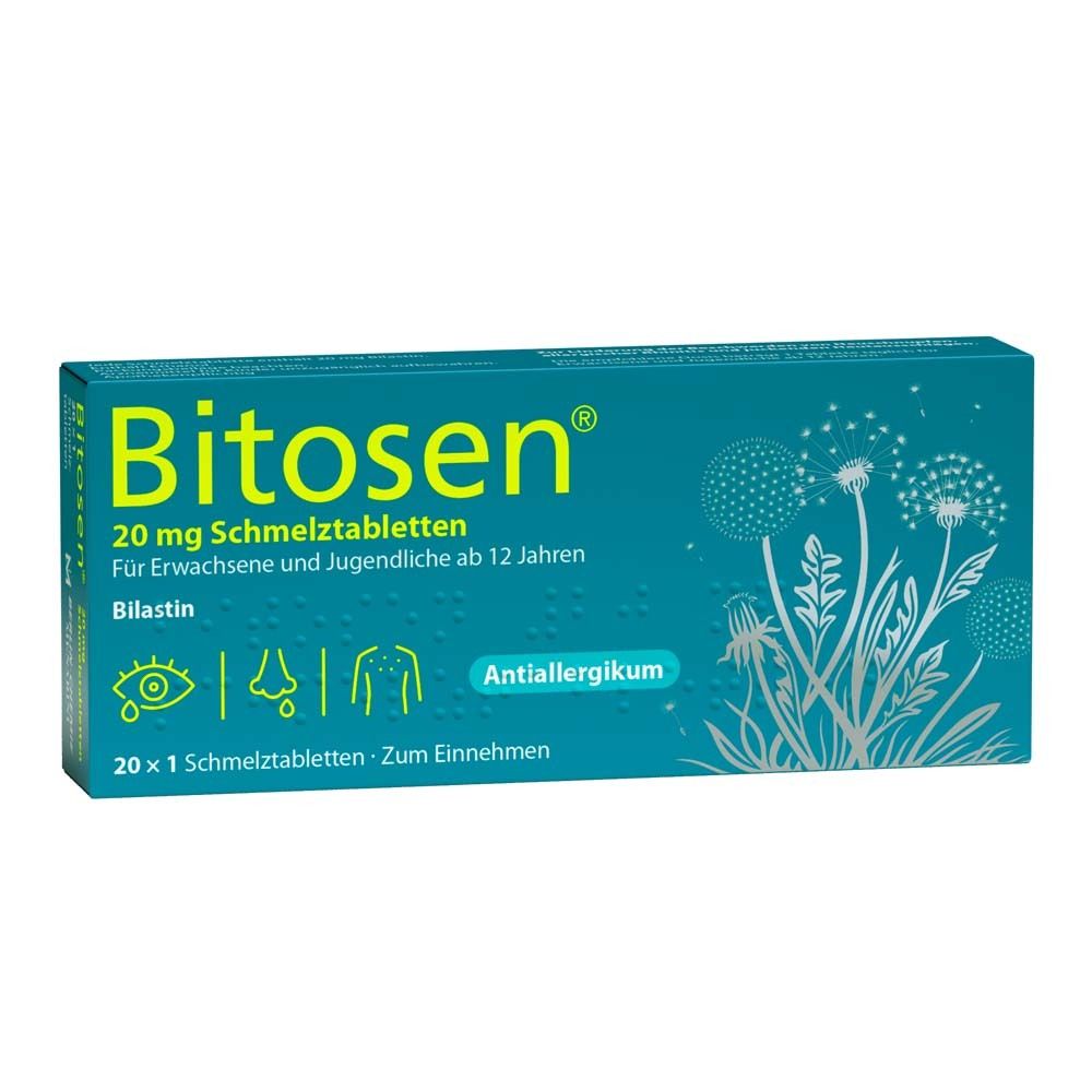 Bitosen® 20 mg Schmelztabletten