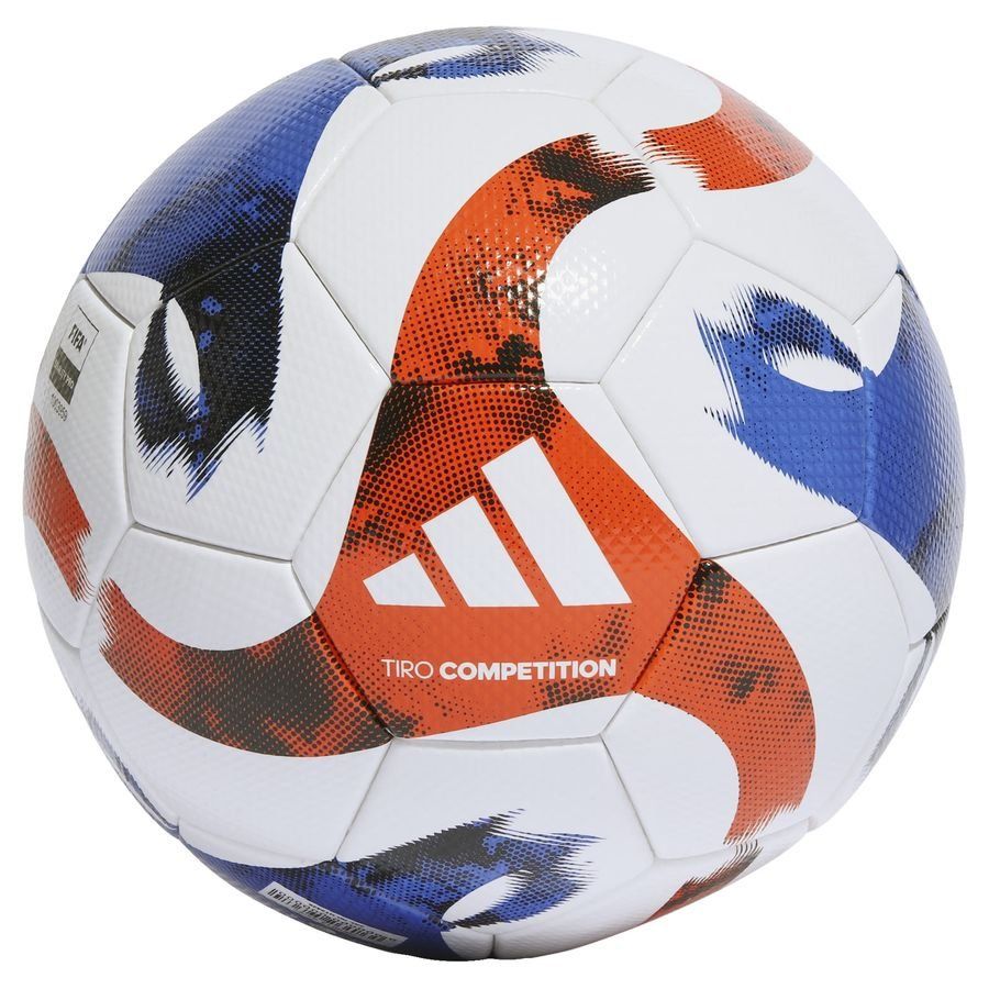 adidas Ballon Tiro Competition - Blanc/Bleu/Orange
