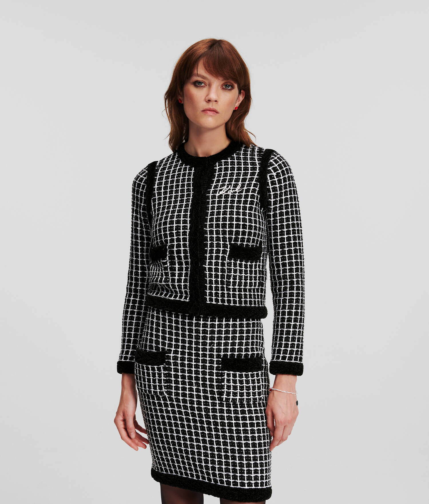 CARDIGAN EN BOUCLÉ CLASSIQUE