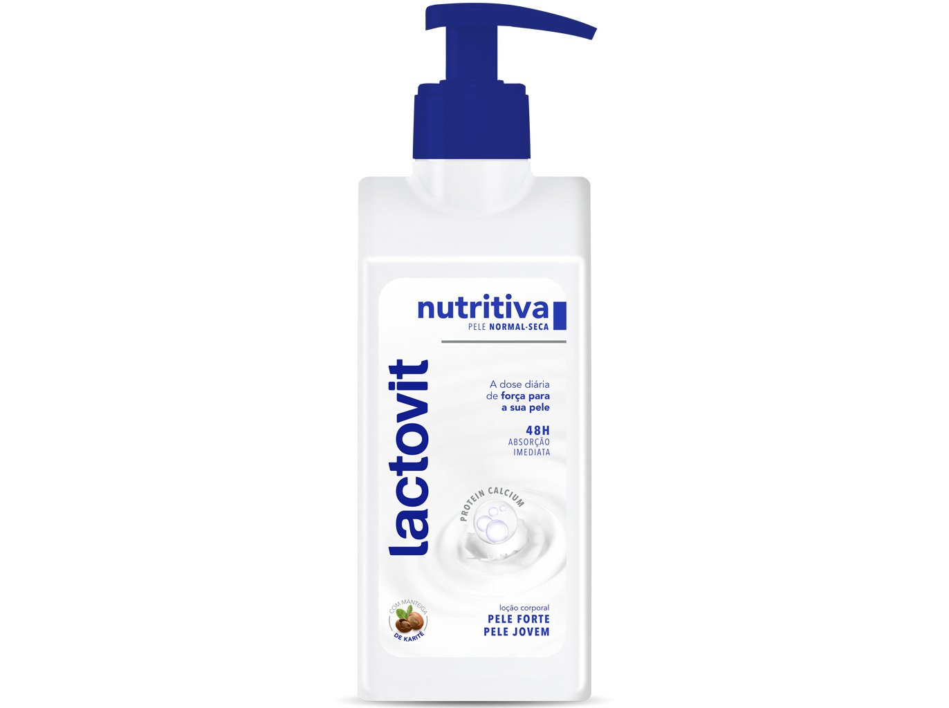 LOÇÃO CORPORAL NUTRITIVA LACTOVIT ORIGINAL 250ML