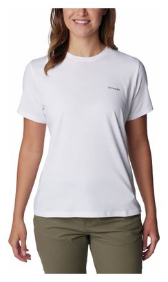 T-Shirt Technique Femme Columbia Sun Trek Blanc