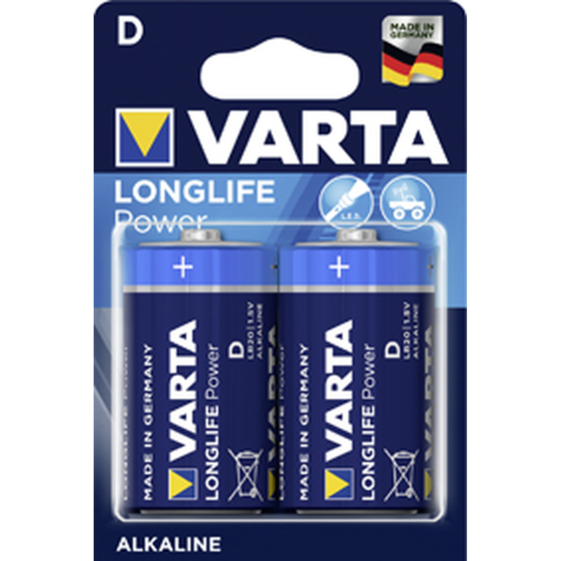 VARTA LR20\/D Longlife Power (4920) 2 Batterien