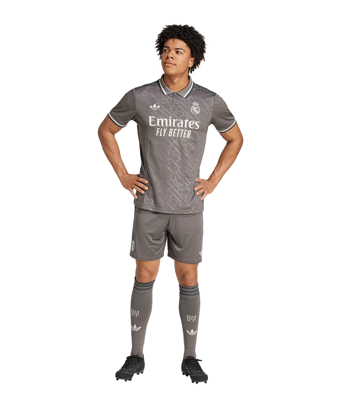 adidas Originals Real Madrid Short 3rd 2024/2025 Braun