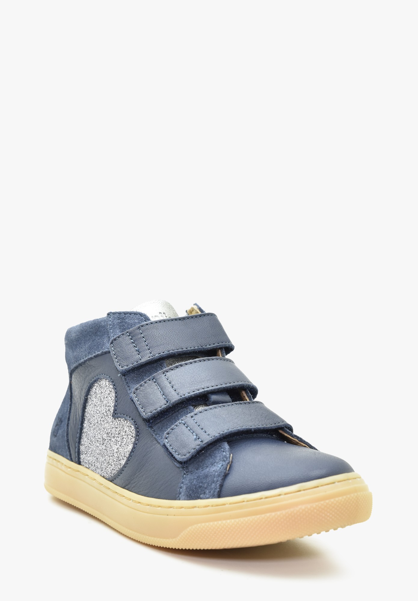 Laax cœur   Kinder Marineblau Blau Glitter