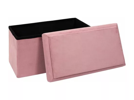 Coffre Banc Pliable Compatible Brique Rose M2