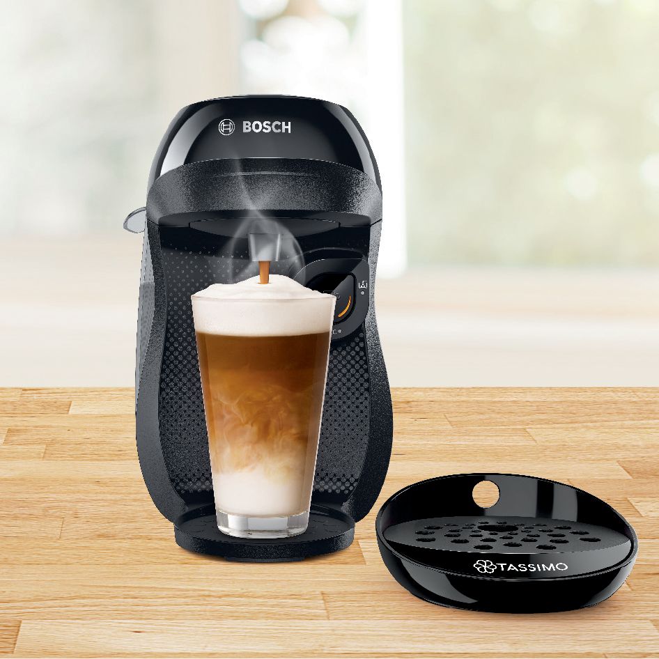 # PRODUTO RECONDICIONADO # TASSIMO HAPPY TAS1002N--B Máquina de Café Multibebidas