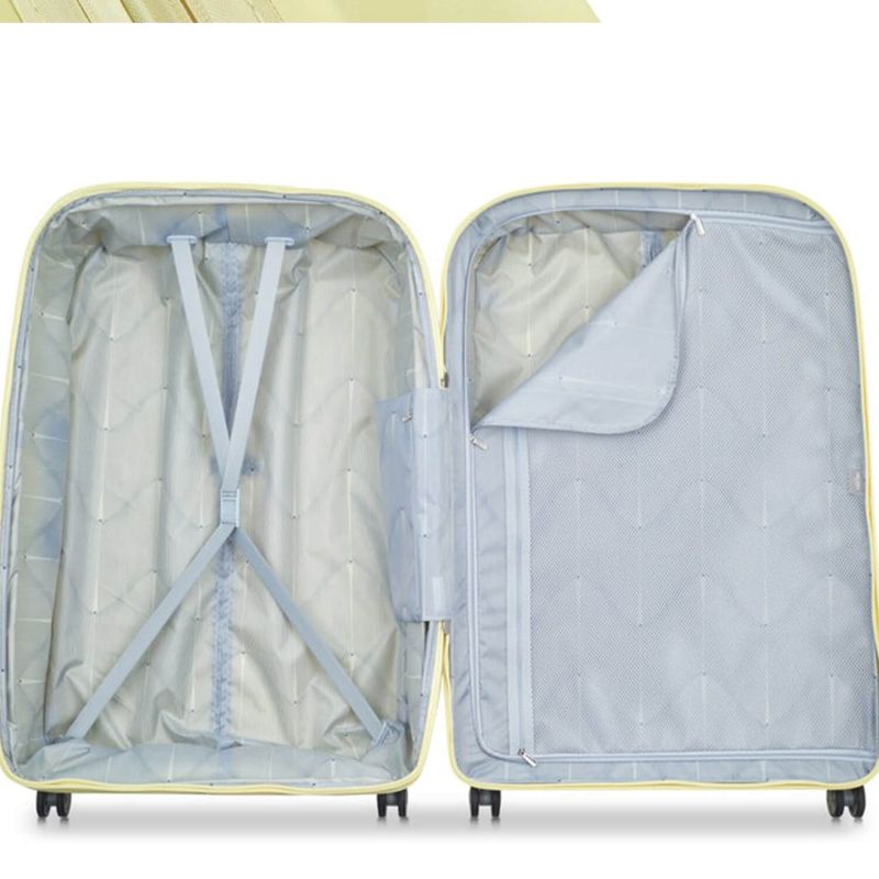 Valise rigide Clavel Extensible 83 cm Jaune Pale
