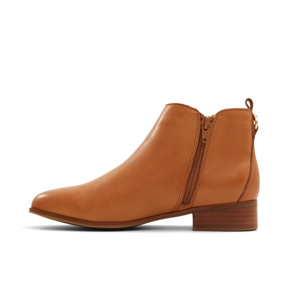 LUCA FERRI-Verita-Bottillon - Talon Bloc - Cognac