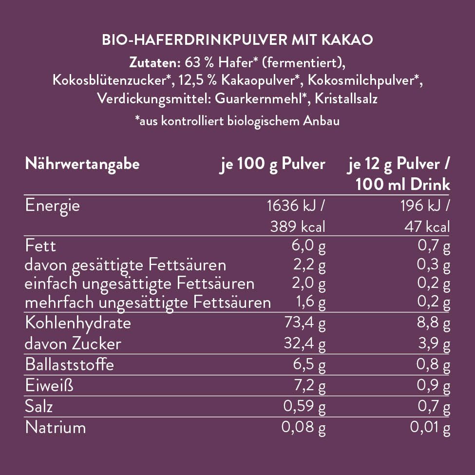 Blue Farm Oat Base Kakao (bio)