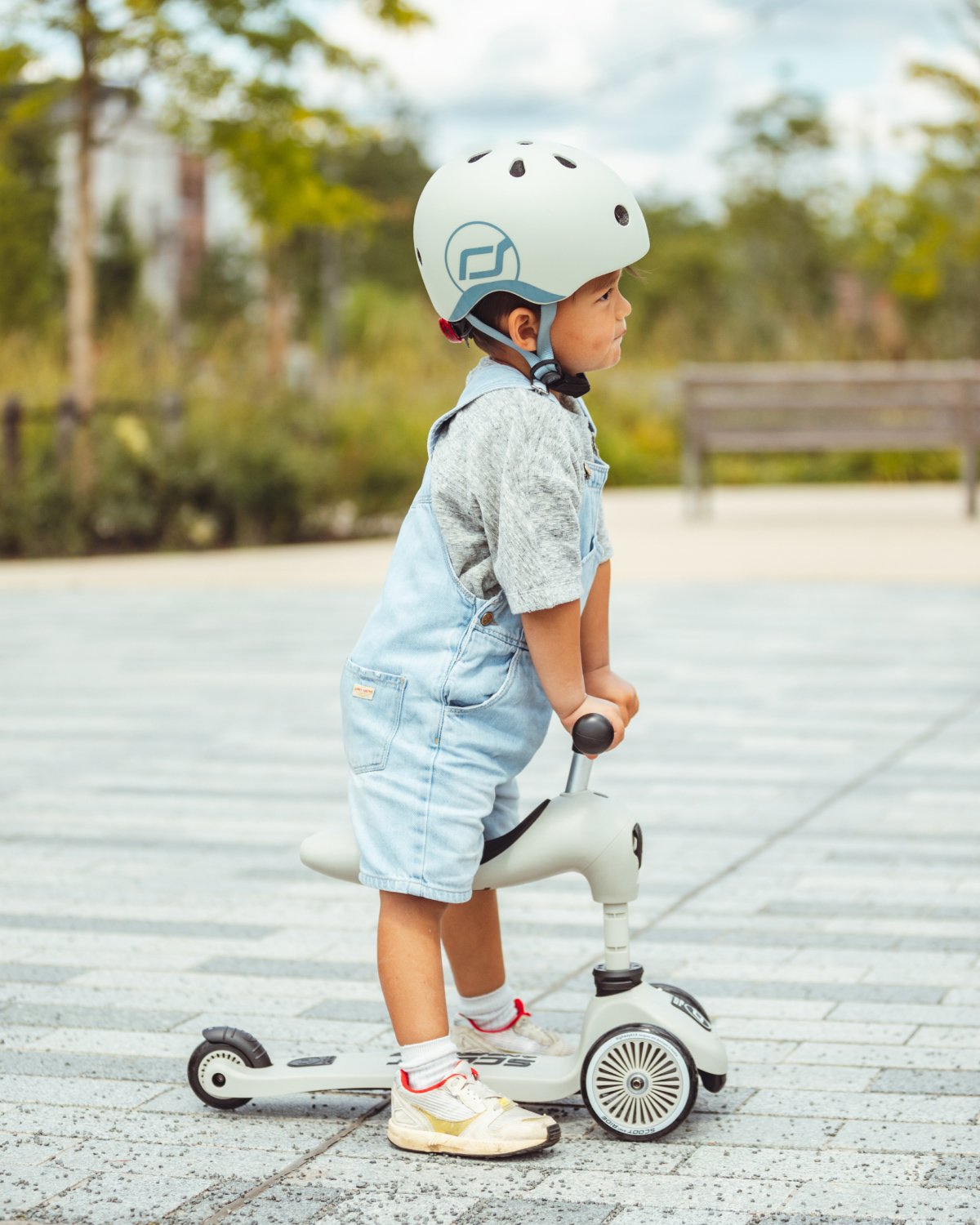 Hjelm Scoot & Ride – Justerbar Hjelm Barn 1-4 år